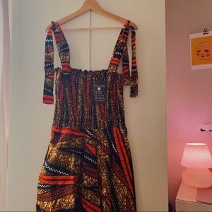 NWT | Ofuure | African Print Midi Dress